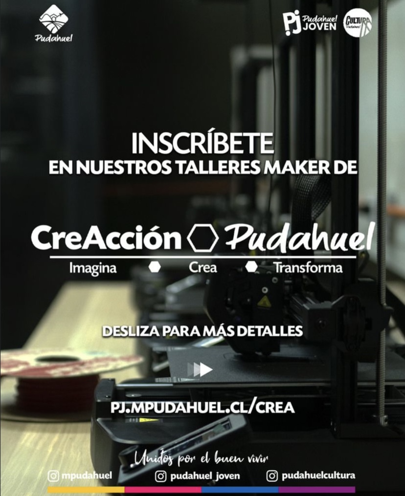 Explora tu Creatividad: Se abren nuevas inscripciones para los Talleres de Impresión 3D y Cortadora Laser